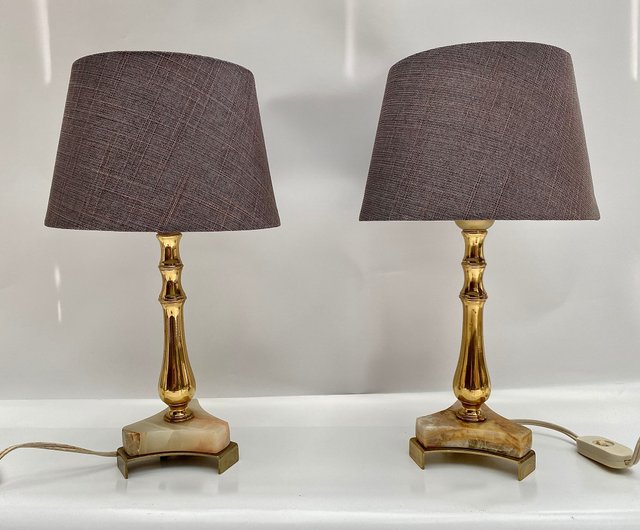 1950s ペア テーブルランプ