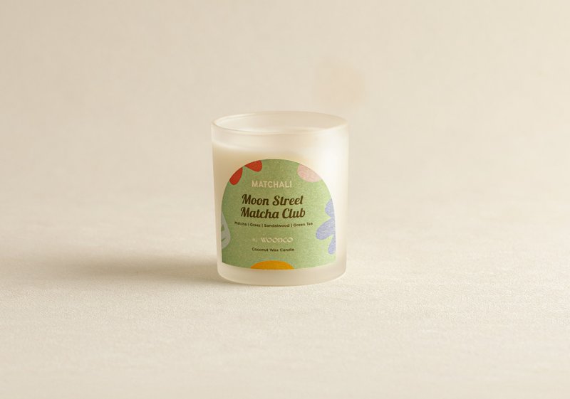 Moon St Matcha Club 香氛蠟燭 - 香氛蠟燭/燭台 - 其他材質 