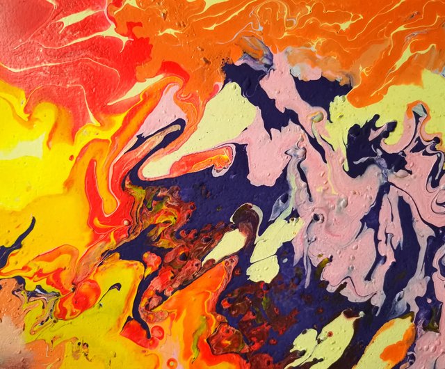 抽象油絵 女性 愛 アート オリジナル 男 女の子 アーティスト Svinar