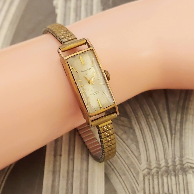 Seiko 17石 女仕手動上鍊古董錶 vintage watch 優雅生日禮物 - 女錶 - 其他金屬 金色
