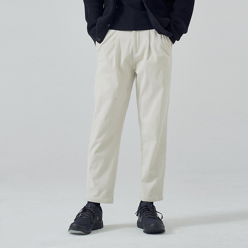 JARVISTORM's new autumn/winter youth day pants men's retro fashion casual pants - กางเกงขายาว - เส้นใยสังเคราะห์ ขาว