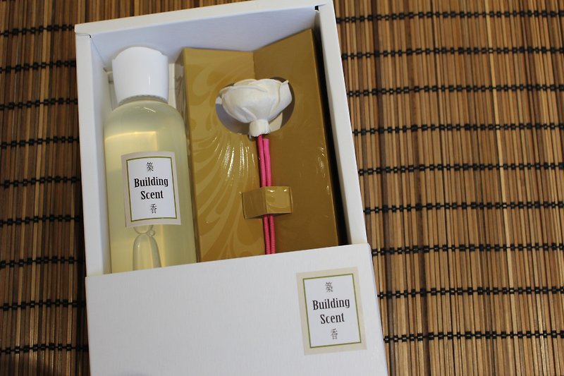 Rose Rose gift box 160ml fragrance replenishment solution - น้ำหอม - กระดาษ ขาว