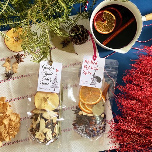 Mulled wine spice pack gift box  2 packs in gift box - Shop senstea Tea -  Pinkoi