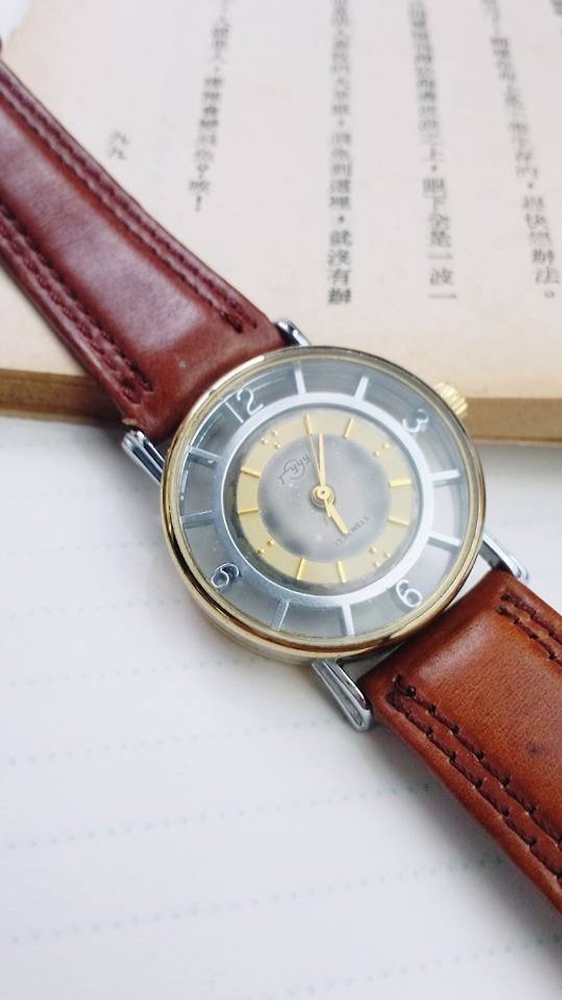Watch practice] [Lost and find antiques transparent surface - Women's Watches - Other Metals 
