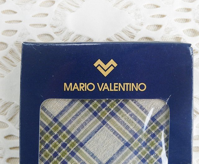 ハンカチ ヴィンテージ 品切れ ブランド MARIO VALENTINO オリジナル