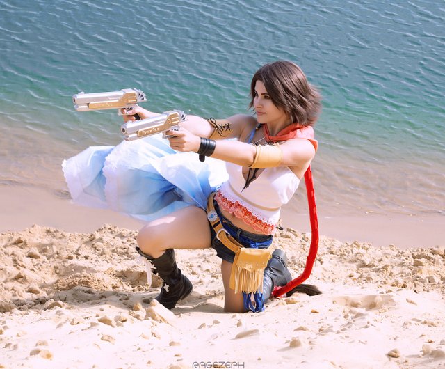 肌触りがいい FFX ユウナ コスプレ 衣装武器セット | www.butiuae.com