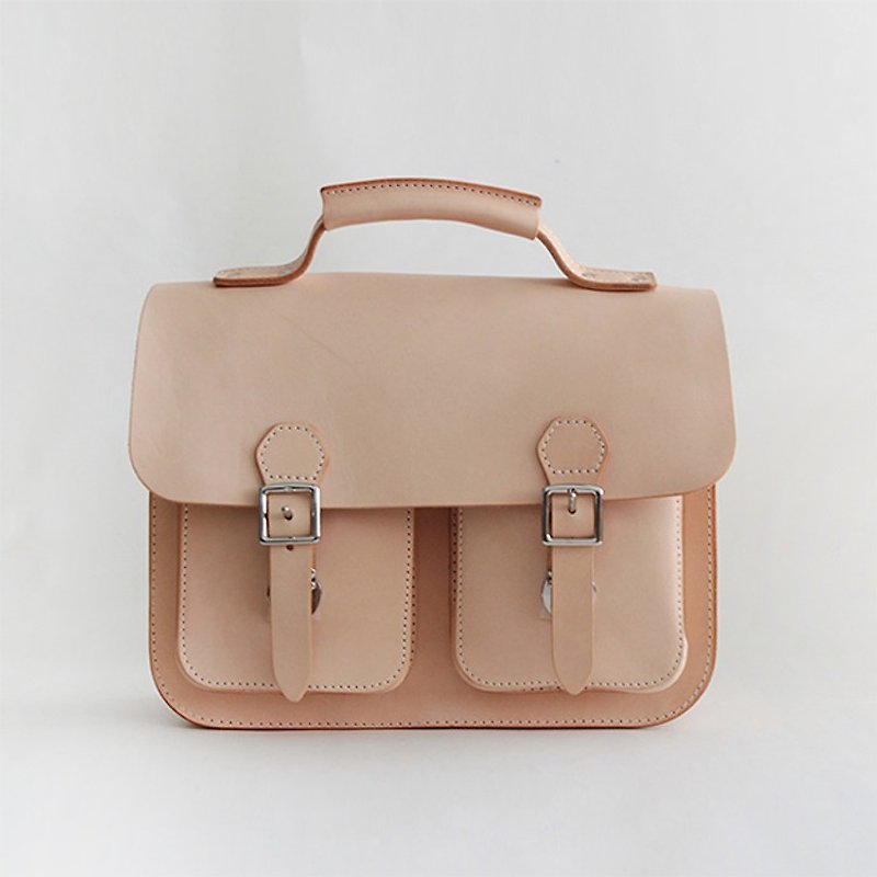 joydivision handmade retro leather shoulder bag vintage messenger bags Cambridge pack England - Briefcases & Doctor Bags - Genuine Leather 
