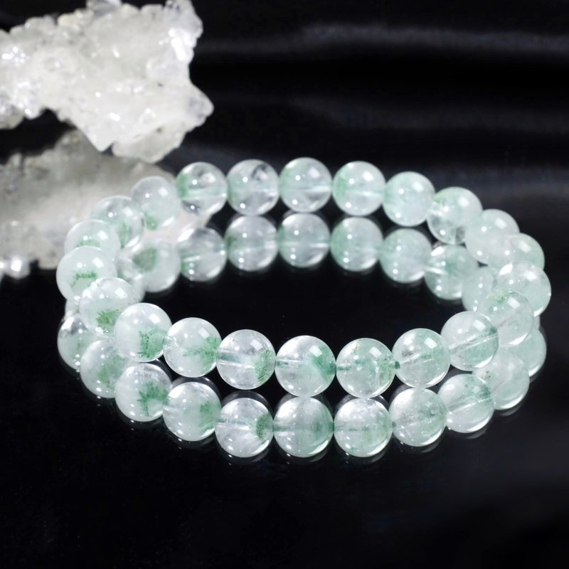 #584 One Picture, One Thing/8.5mm Green Ghost Crystal Bracelet Green Ghost Crystal Career and Work Development - Bracelets - Crystal Green