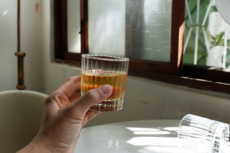 柾目ウイスキーグラス - ワイングラス・酒器 - ガラス 