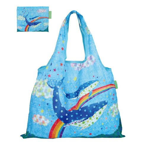 PRAIRIE_DOG 日本 Prairie Dog 設計包/環保袋/購物袋/手提袋 - 鯨魚
