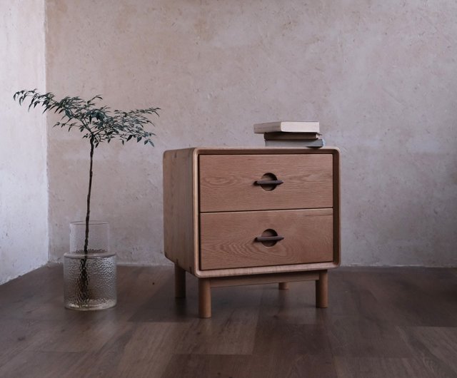G Wood Workshop | オーク材の小さなキャビネット ベッドサイド G Wood Workshop | オーク材の小さなキャビネット ベッドサイド