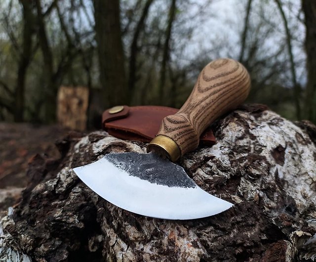 Leather Round Head Knife