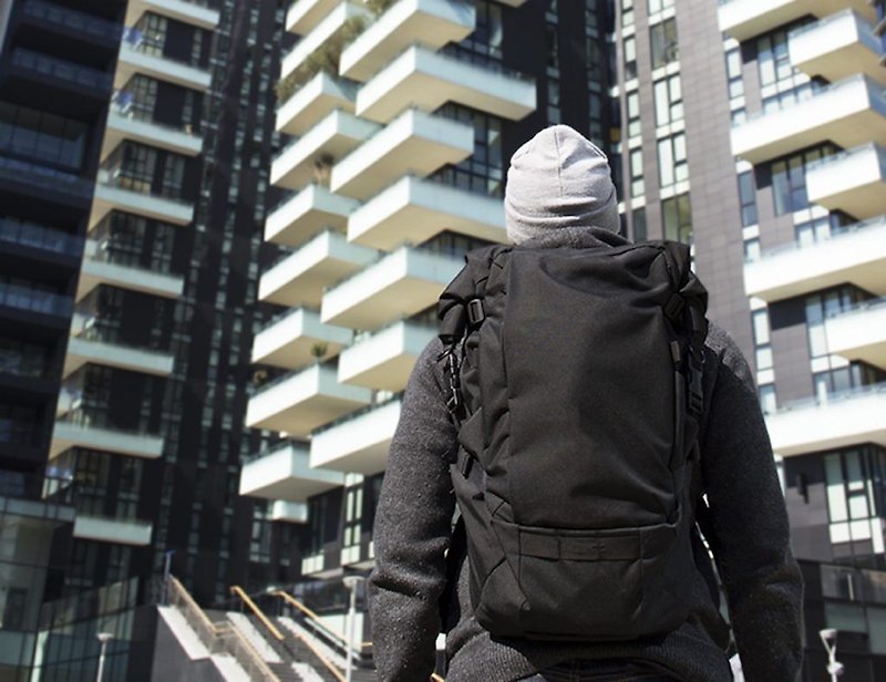 ATD1 Backpack - 背囊/背包 - 環保材質 黑色