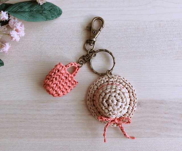 Straw Bag Charm