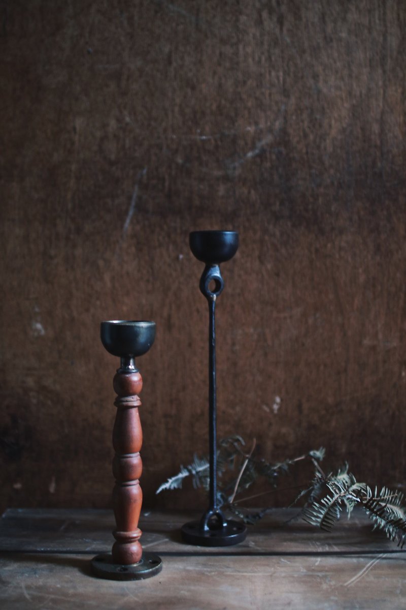 間作 燭台D - 香薰蠟燭/燭台 - 其他材質 咖啡色