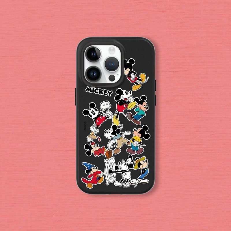 SolidSuit classic back cover mobile phone case∣Disney-Mickey/Sticker-Various Mickeys - อุปกรณ์เสริมอื่น ๆ - พลาสติก หลากหลายสี