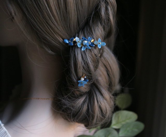ヘアアクセサリーヘアピンa57グラデーションブルー花嫁秘書ピュアハンドメイドフラワーダイヤモンドパールネイビーブルーアスベスト - ショップ SummerFly ヘアアクセサリー - Pinkoi ヘアアクセサリーヘアピンa57グラデーションブルー花嫁秘書ピュアハンドメイドフラワーダイヤモンドパールネイビーブルーアスベスト - ショップ SummerFly ヘアアクセサリー - Pinkoi