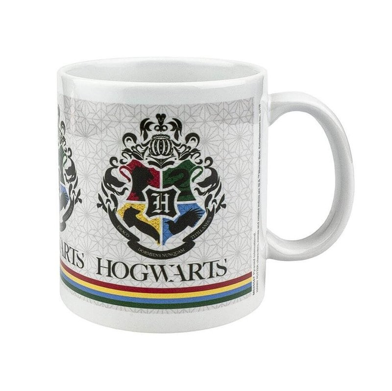【哈利波特】霍格華茲校徽 - 進口馬克杯 Harry Potter - 咖啡杯/馬克杯 - 陶 白色