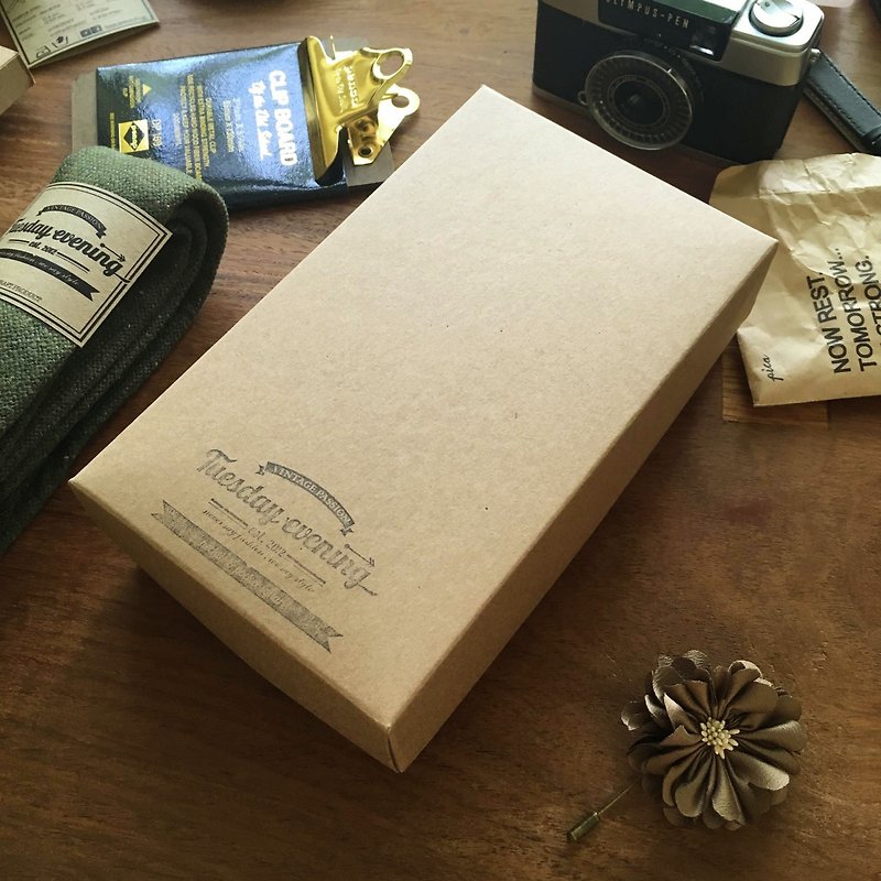 Add on - Craft paper box - 包裝材料 - 紙 咖啡色