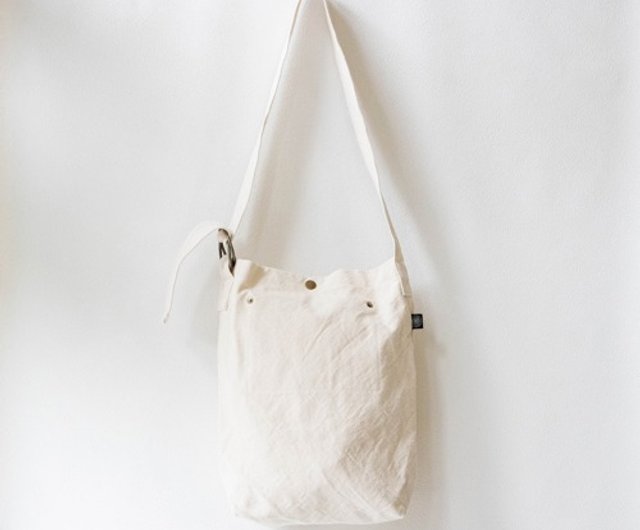 Double Ring Bag [Beige] (VC-20) - 設計館vdlc-komanogu 側背包/斜