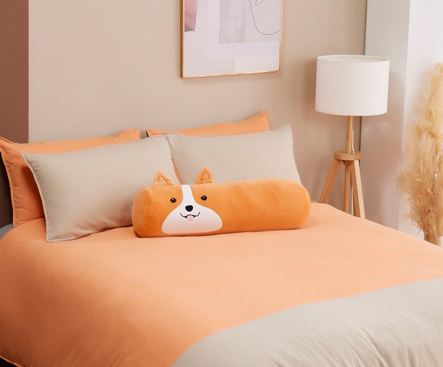 Orange long pillow hot sale