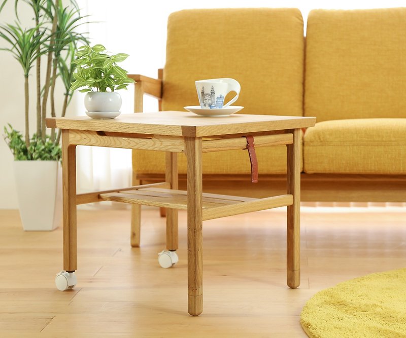 Asahikawa Furniture Taisetsu Woodworking luonto side table - Dining Tables & Desks - Wood 