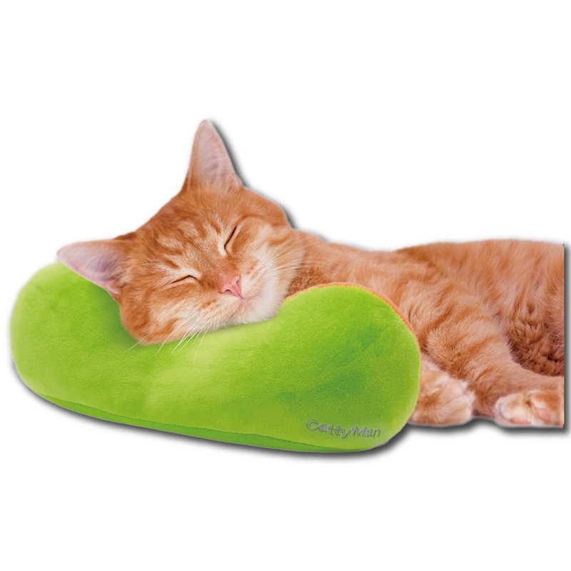 【日本CattyMan】貓貓的舒適睡眠時間 ! 貓用舒適造型枕 - 貓/狗玩具 - 其他材質 多色