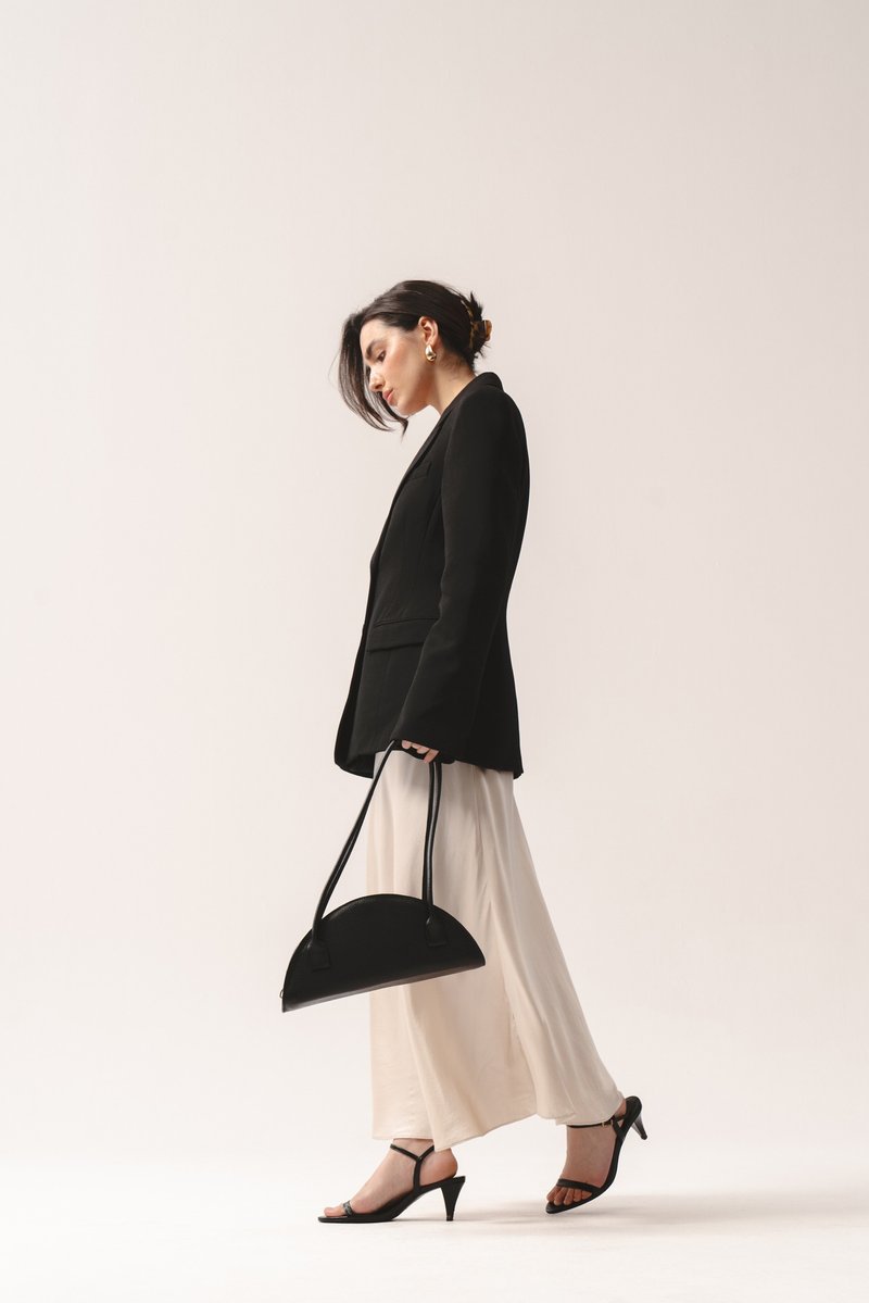 Leather bag - Amber | Shoulder bag | Handcrafted in Europe | Italian Leather - 手提包/手提袋 - 真皮 紅色
