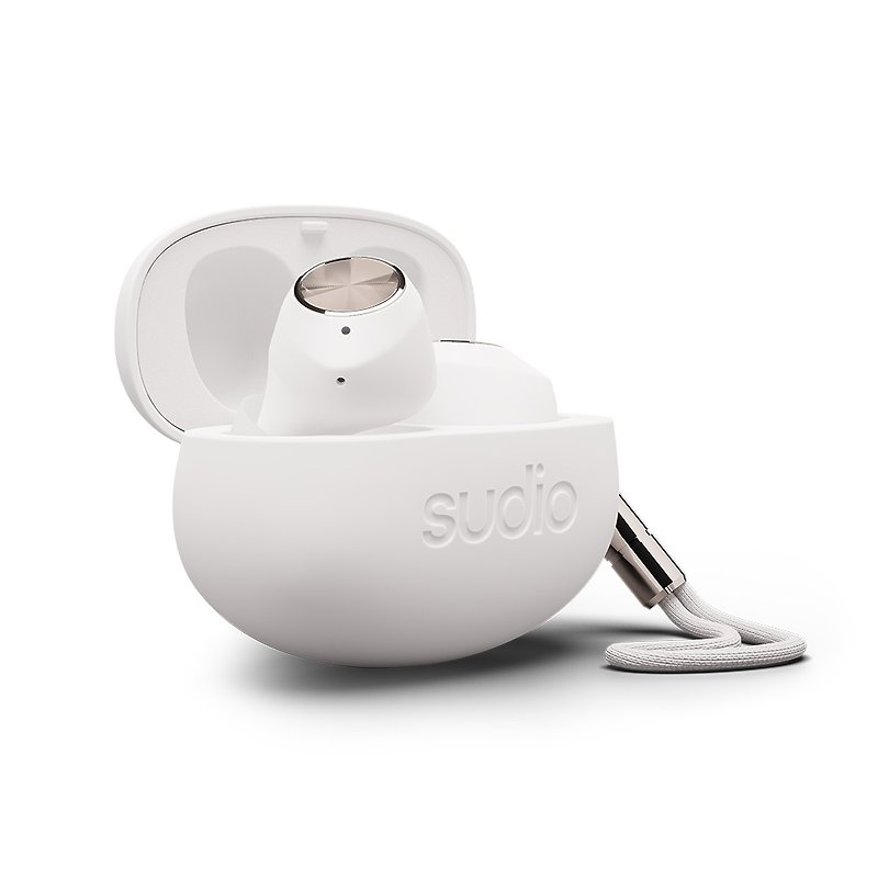 Sudio T2真無線藍牙耳道式耳機 -銀霧白 - 耳機/藍牙耳機 - 其他材質 白色