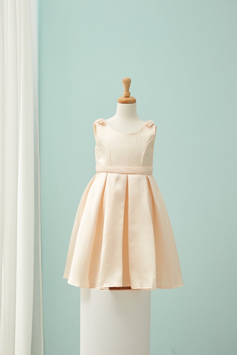 HAO.HAO kids little butterfly princess dress - ชุดเด็ก - วัสดุอื่นๆ สึชมพู