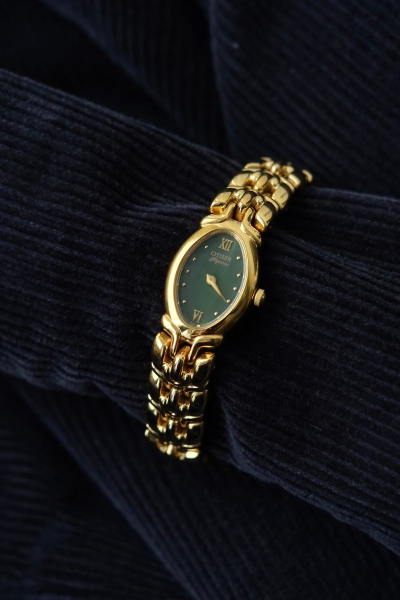 Vintage Citizen中古錶/復古時鐘/時鐘/老錶/vintage watch/女錶 - 女錶 - 其他金屬 金色