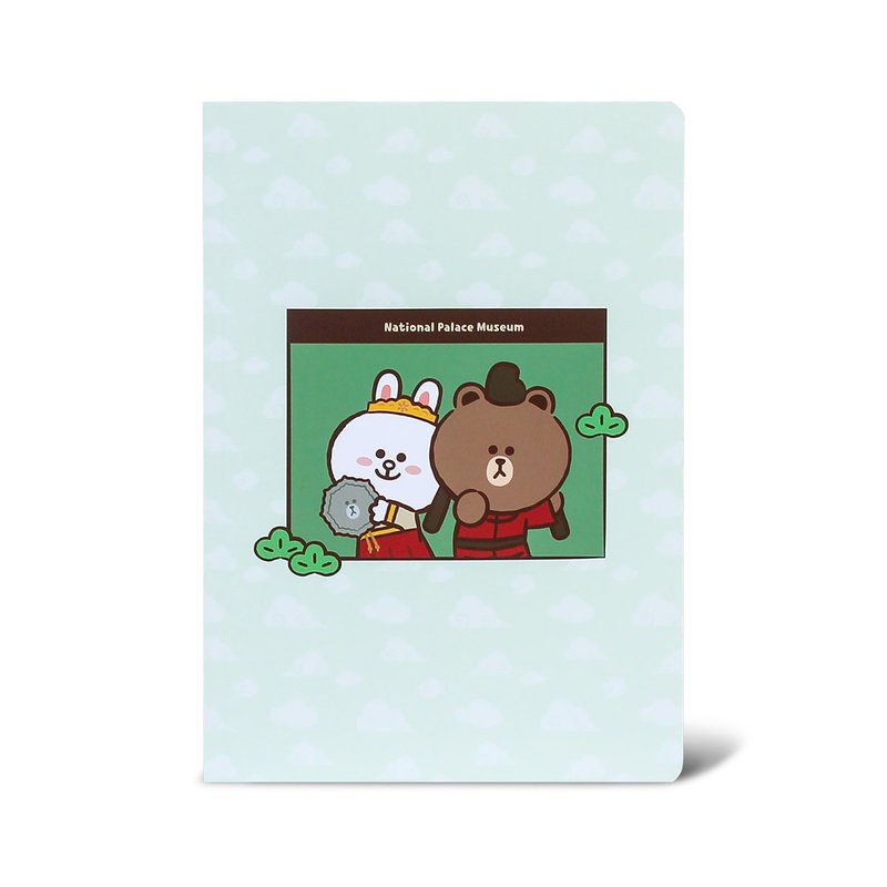 NPM | LINE FRIENDS 穿越故宮 25K加厚定頁筆記本 (唐) - 筆記本/手帳 - 紙 綠色