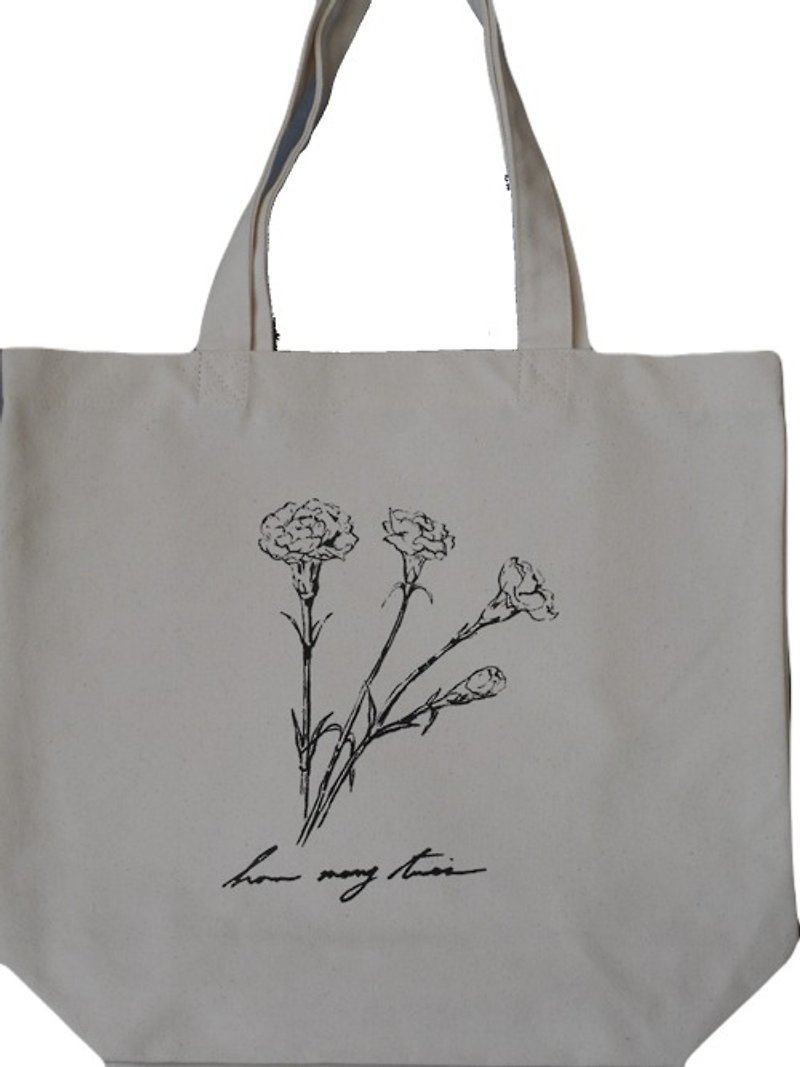 TOTE BAG  for mother's day - กระเป๋าถือ - ผ้าฝ้าย/ผ้าลินิน 
