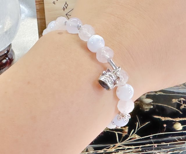 。.*☀︎꒰ঌ空໒꒱☀︎*.。瑪瑙とローズクウォーツの3点セットブレスレット ☀︎꒰ঌ空໒꒱☀︎*.。瑪瑙とローズクウォーツの3点セット