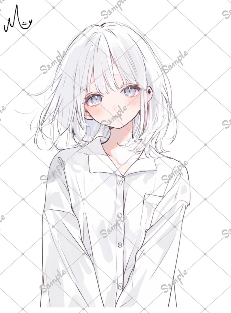 オリジナル人物ステッカー - 貼紙 - 紙 