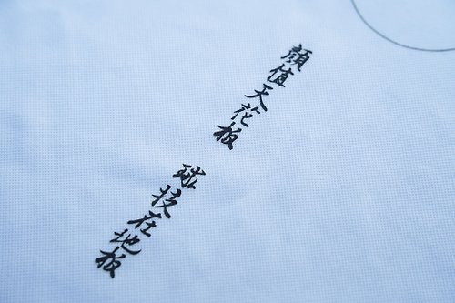【不好意思】bu hao yi si 小花/顏值天花板,球技在地板/中性版 運動衫