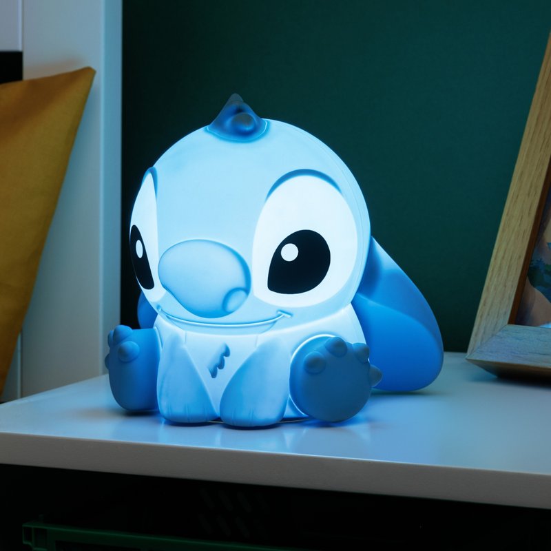 Paladone Stitch Silicone Light Rechargeable 15cm - โคมไฟ - พลาสติก สีน้ำเงิน