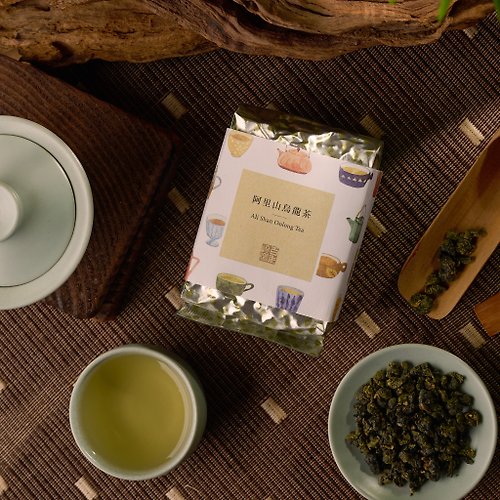 嶢陽茶行 Geow Yong Tea Hong 嶢陽茶行 | 阿里山烏龍茶 散茶 茶葉(100克入) 經濟鋁包