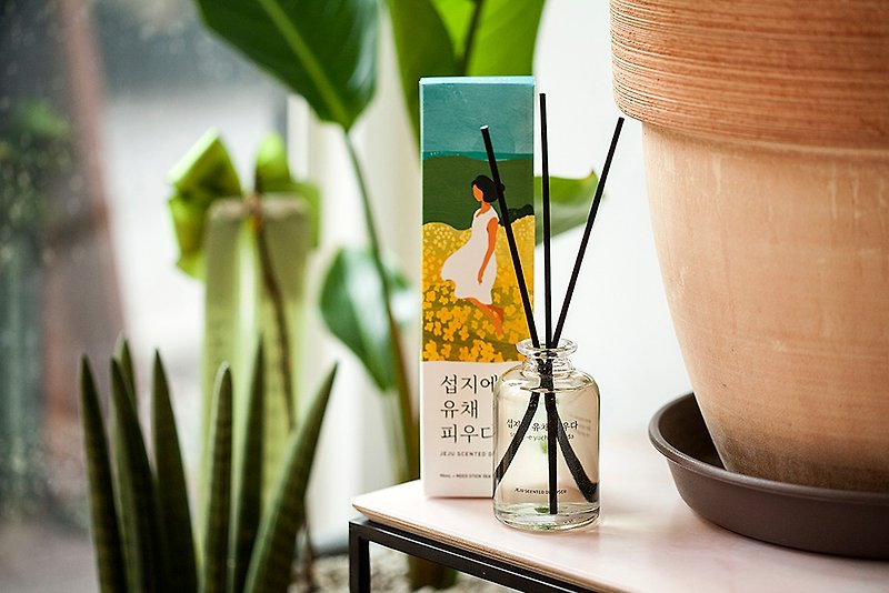 LE PLEIN Jeju Island Diffuser 90ml Seopji Rape Blossom - Fragrances - Concentrate & Extracts Multicolor