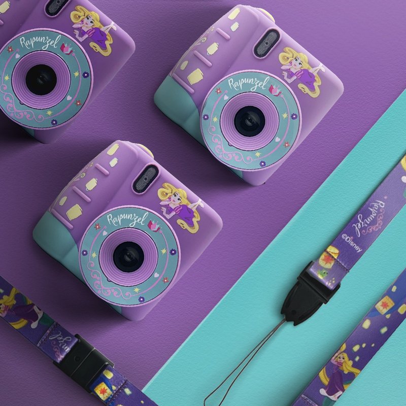 i-Smart-Disney-Kids Camera-Rapunzel - กล้อง - พลาสติก สีม่วง