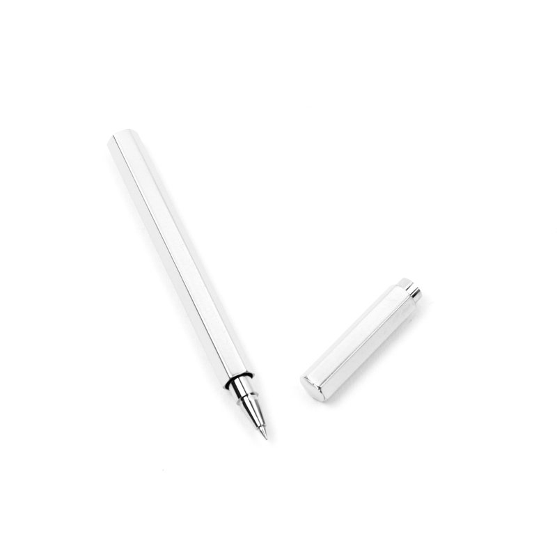 BRASS BOLLPOINT PEN 13909 SV - 原子筆/中性筆 - 其他金屬 銀色