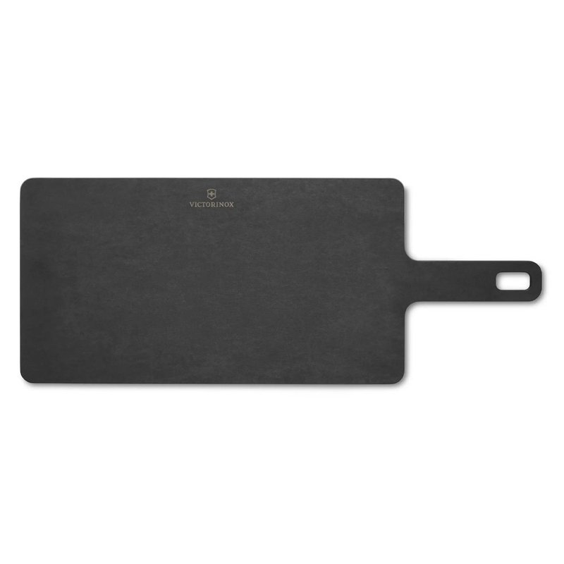 VICTORINOX Swiss Victorinox Handy series chopping board with handle 356*190*5 black 7.4132.3 - ถาดเสิร์ฟ - วัสดุอื่นๆ สีดำ