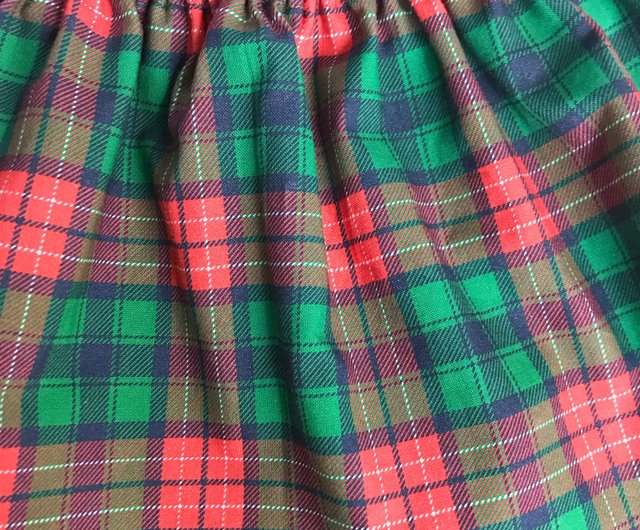 Baby green hotsell plaid skirt