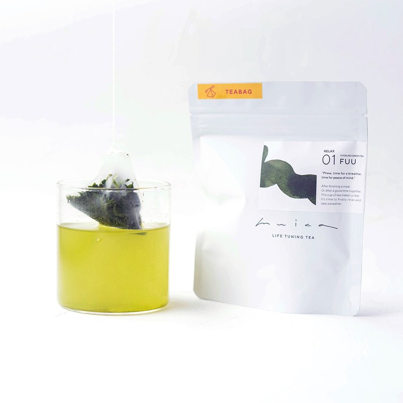 日本茶 01玉露煎茶FUU / 標準サイズ ティーバッグ2.5g×８ - 茶葉/茶包/水果茶 - 其他材質 