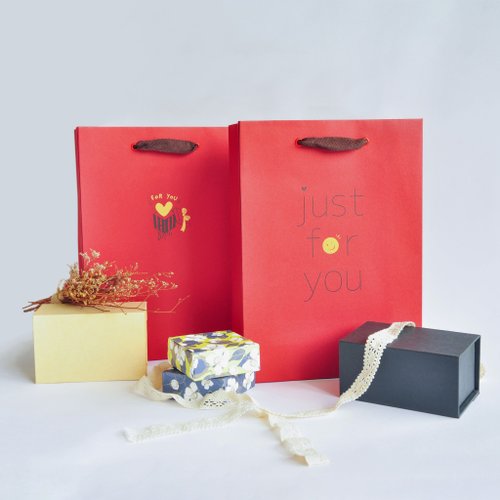 Kraft paper bag purchase gift gift exchange gift bag dry flower bouquet  paper bag - Shop wanyi Gift Wrapping & Boxes - Pinkoi