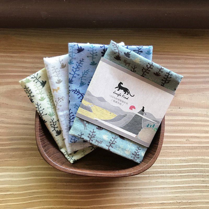 [Pure cotton skin-friendly handkerchief] Lianjiang Mazu/Self-printed cloth story printing series - ผ้าขนหนู - ผ้าฝ้าย/ผ้าลินิน หลากหลายสี