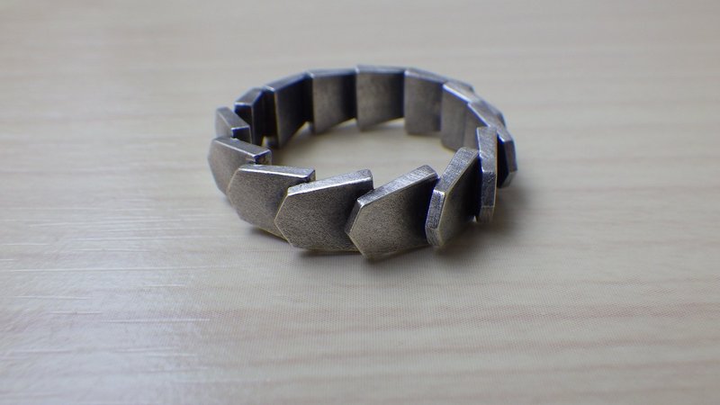 Shogi Ring - 戒指 - 其他金屬 銀色