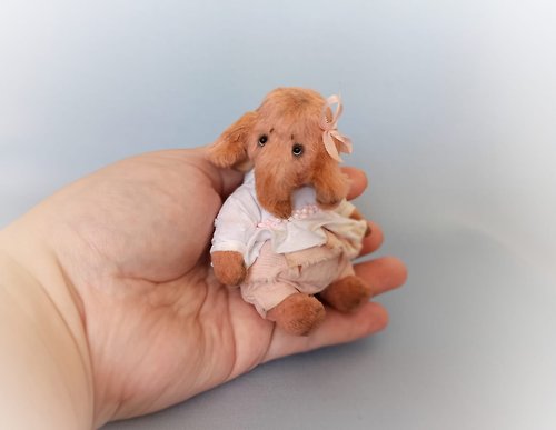 Lana Toys Miniature Elephant baby Abby - approx. 10 cm