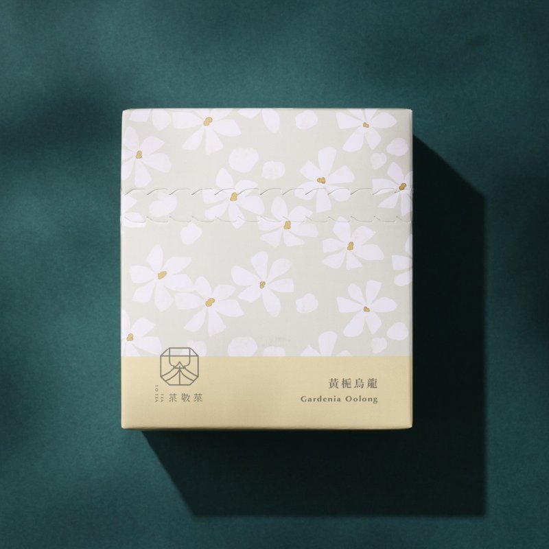 黃梔烏龍 - 茶葉/茶包/水果茶 - 紙 白色