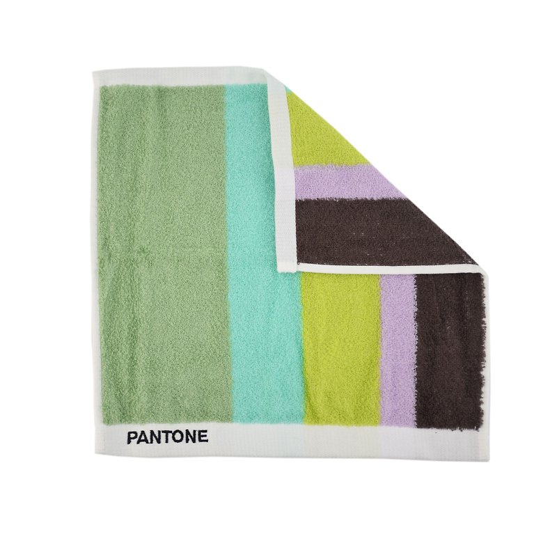 PANTONE - 100% Premium Cotton Jacquard Towel - Face (GB03W) - Towels - Cotton & Hemp Multicolor